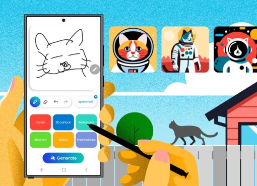 Galaxy AI تقنية تُحوّل أفكارك إلى واقع بلمسة واحدة
