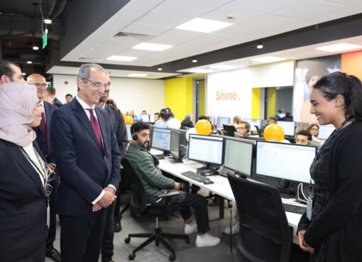 وزير الاتصالات يفتتح مقر شركة TTEC الأمريكية لخدمات التعهيد في مصر