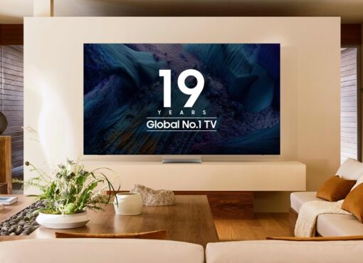 سامسونج إلكترونيكس تحافظ على صدارة سوق التلفزيونات العالمي للعام التاسع عشر على التوالي
