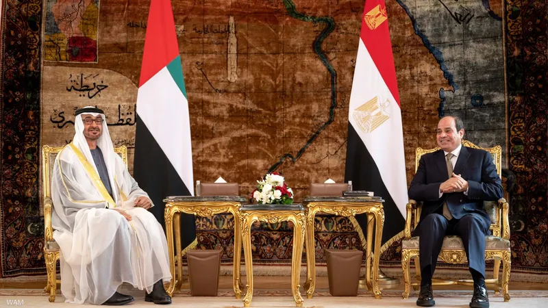 السيسي ومحمد بن زايد