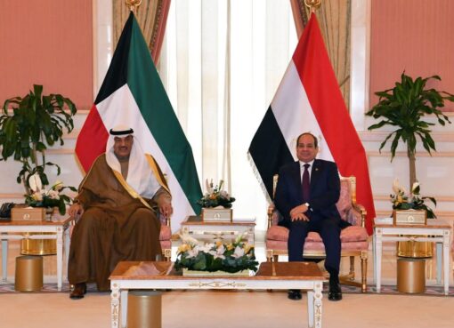 الرئيس السيسى وولى عهد الكويت يؤكدان ضرورة الوقف الفورى لإطلاق النار بغزة وتبادل الرهائن والمحتجزين