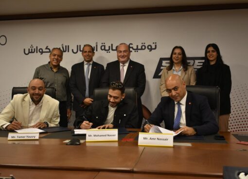 بنك saib يوقع عقد رعاية مع 3 أبطال من لاعبي منتخب مصر للإسكواش