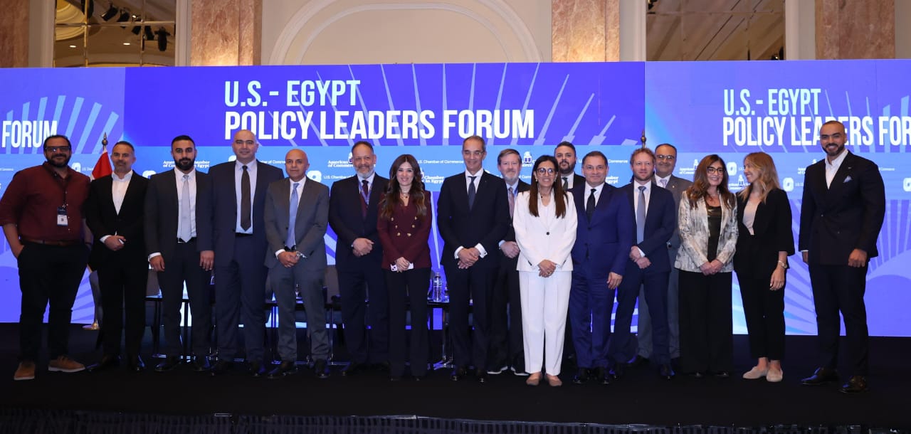 وزير الاتصالات خلال فعاليات منتدى قادة السياسات بين مصر والولايات المتحدة 2025