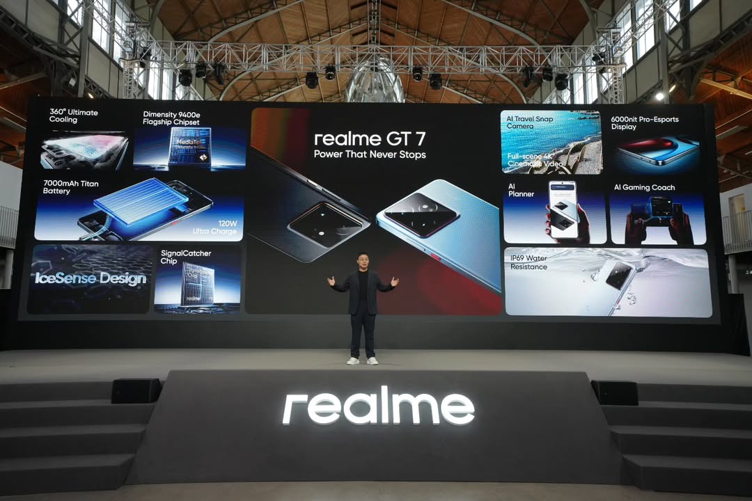 ريلمي تطلق هاتف realme GT 7 الجديد أقوى الهواتف الرائدة لعام 2025