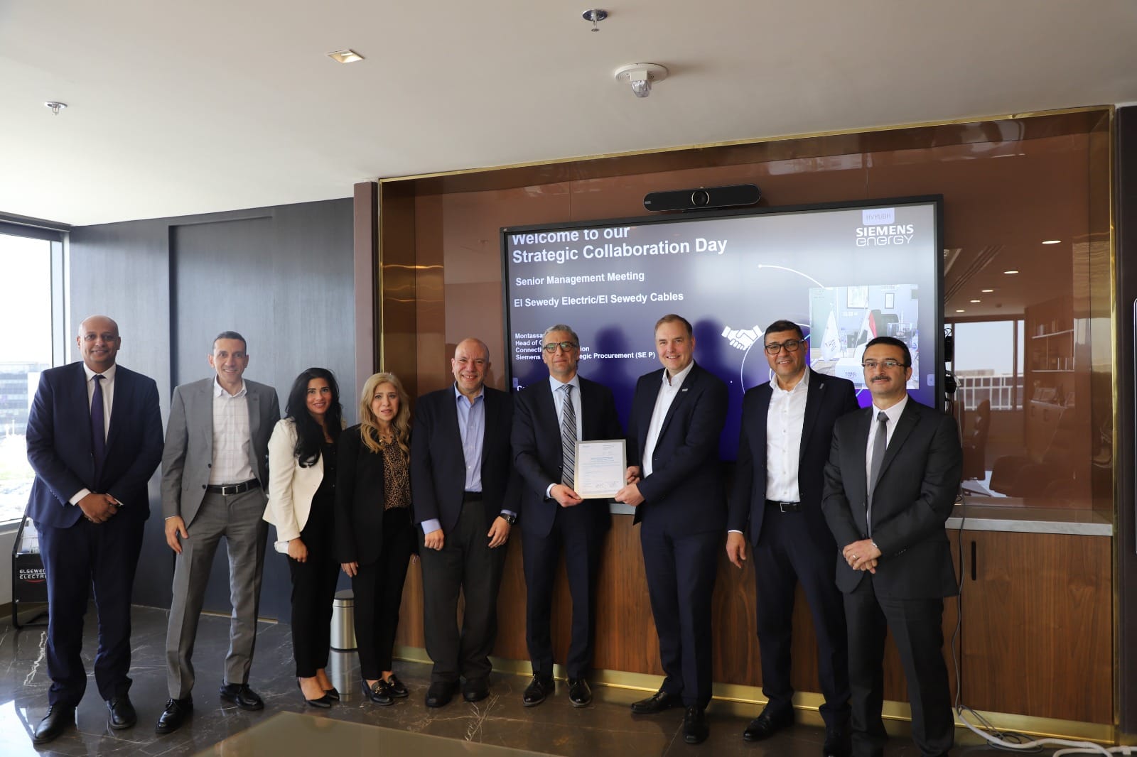 السويدي للكابلات – شريك استراتيجي إقليمي مع Siemens Energy