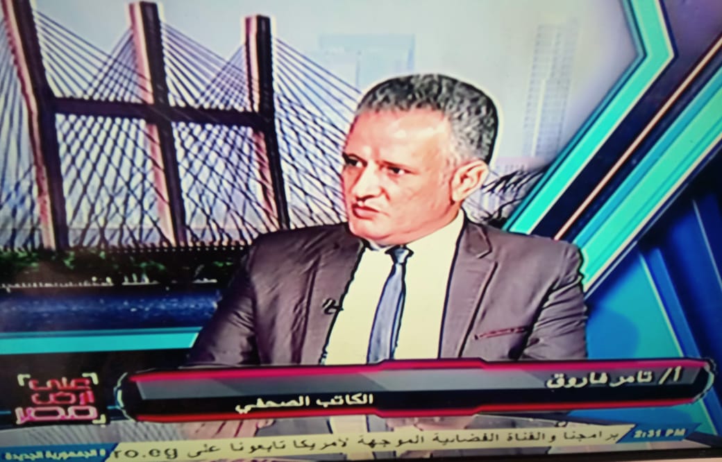 الكاتب الصحفي تامر فاروق