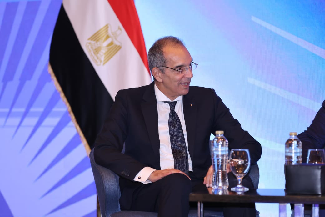 وزير الاتصالات خلال فعاليات منتدى قادة السياسات بين مصر والولايات المتحدة 2025
