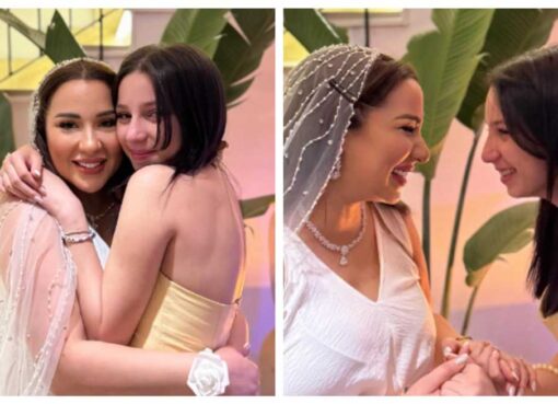 بعد عقد قران والدتها.. ابنة أسما شريف منير تخطف الأضواء بإطلالة ملكية وتتصدّر الترند أسما شريف منير