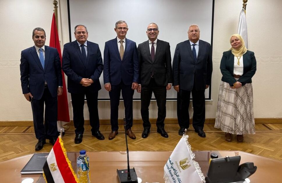 البنك الزراعي المصري يستقبل وزير زراعة جمهورية صربيا