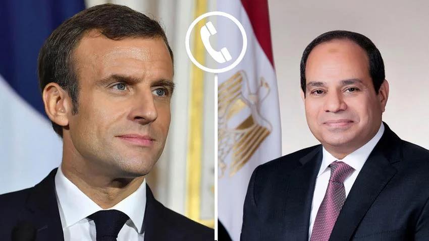 السيسي و ماكرون
