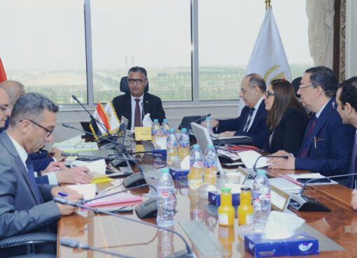 وزير التموين يجتمع مع رئيس مجلس إدارة الشركة المصرية لتجارة الجملة لمتابعة انتظام العمل وموقف توافر السلع بالمنافذ والمخازن