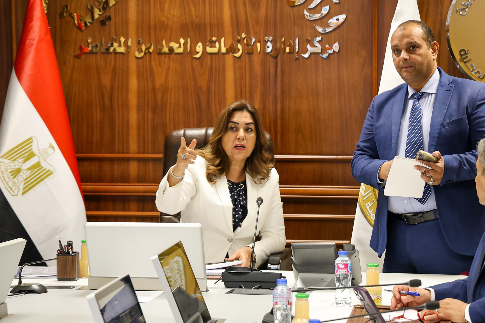 د منال عوض وزيرة التنمية المحلية 