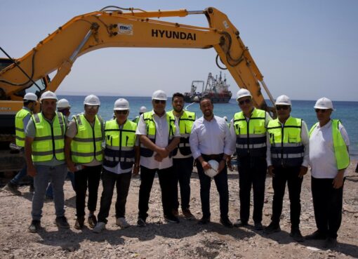 الانتهاء من ربط مصر والأردن من خلال الكابل البحري للاتصالات عالي السعة “كورال بريدج”