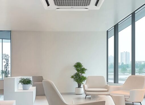 “إل جي” تستخدم طرق تصنيع صديقة للبيئة في مكيف الهواء التجاري رباعي الاتجاهات