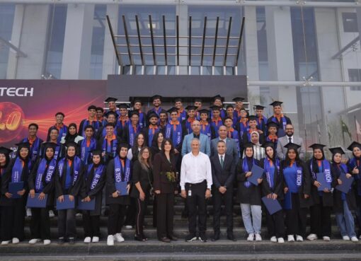 بى تك تحتفل بتخرج الدفعة الثالثة من طلاب مدرسة بى تك للتكنولوجيا التطبيقية لعام 2025